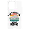 Retro Dugong I Can't Imagine Life Withou Custodia per iPhone 15 Pro Vintage Carino Dugongo non riesco a immaginare la vita senza Dugong