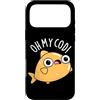 Punny Bone Custodia per iPhone 17 Pro Max Oh My Cod Divertente Pesce Pun