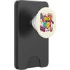 Funny Nineties 90s Costume Party Back to Back to 90s Nostalgia Roller Skate Boombox Cassette anni Novanta PopSockets PopWallet per MagSafe