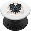 Mystery Dragon Designs Demon Face Forza Forza Pericolo Mostro Vintage PopSockets PopGrip Adesivo
