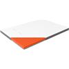 Genius eazzzy Premium Cube Topper - 200 x 200 cm, altezza 9 cm, coprimaterasso ergonomico 2 in 1 con lato solido e morbido, rivestimento in rete traspirante, passanti angolari