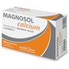 Magnosolo Calcium, Integratore Alimentare Completo con Magnesio, Calcio e Vitamina D, Gusto Limone/Arancia, Senza Lattosio e Glutine, 20 Bustine Effervescenti