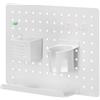 LogiLink PB0105 - Organizer per pannelli forati da parete, distanza tra i fori 32 mm