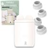 Hello Hippo - Scaldabiberon compatto e portatile: USB-C ricaricabile, anti-perdita, compatibile con Philips Avent, MAM, NUK | 4 temperature regolabili | Riscaldamento rapido ed efficiente