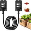 GQMBL Accessorio di Connessione ad Alte Prestazioni 1.5m per Recinto Elettrico Anti-Lumache, per Collegare più Aiuole, Connettore per Aiuole Ideale per Giardini