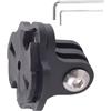 Shurhome Adattatore supporto per bicicletta per computer/fotocamera/luce - Supporto regolabile con base sicura per fotocamera bicicletta adattatore