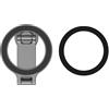 Generic Supporto Magnetico per Telefono con Slitta Fredda, Supporto Compatto in Lega di Alluminio con Foro Filettato da 1/4, per Monitoraggio Fotocamera e Registrazione su Treppiede