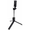 GOWENIC Asta Selfie con Treppiede per Telefono Portatile, Treppiede Estensibile da 36,3 Pollici con Supporto per Telefono Ruotabile a 360°, Telecomando Bluetooth