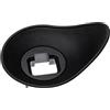 vhbw mirino oculare compatibile con Sony Alpha SLT-A58 fotocamera, reflex, DSLR oculare - nero, ovale