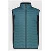 Cmp Man Vest Hybrid Gilet Imbottitura Primaloft Petrolio Uomo