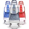 Akitaink Carrello Portaspesa leggero 42L, Design Italiano, 1.5 kg, Tasca con Zip, Antipioggia, Trolley porta spesa leggero impermeabile 95x35x28 cm