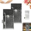 Ukisisi Snowy Lamp, Snowy Night Flowing Night Light,snowy Night Street Lamp Diy Materials Street Flowing Lamp,street Flowing Lamp,snow Scenery Street Lamp Snowflake Lamp,snowy Night Street Lamp Diy Kits