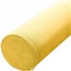 ZZDZW Cuscino Rotondo Cilindrico Cuscino A Rullo Lungo Cuscino Cervicale Rotondo Supporto Iombare Cuscino, Cuscino Cilindrico Con Fodera Rimovibile Per Dormire/sedia/auto/divano(Giallo,10x50cm/4x19in)