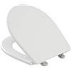 Inbagno Copriwater Compatibile Vaso Globo Serie Arianna in Termoindurente Bianco