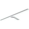 kalb Material für Möbel Minify - Set di 4 lampade LED per armadio, 600 mm, colore: Cromo/Argento 1er Set Neutralweiss Silbergrau [Classe di efficienza energetica A+]