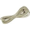 PATIKIL Cordino Cuoio, 3 mm x 5.5 Iarde Stringa in Pelle Finta, Cordone Piatto Vellutata Cordoncino per Collane Creazione Di Gioielli Braccialetti DIY Artigianato Acchiappasogni, Beige