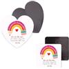 irpot 10 magneti personalizzabili con nome idea regalo per maestre grafica a e froma a scelta 6 cm circa segnaposto calamita gadget fine festa