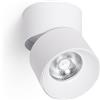 LEDKIA LIGHTING LEDKIA Applique LED 15W Alluminio Circolare Bianco New Onuba 2700K Bianco C