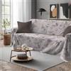 SpazioTessile Maxi Telo Arredo Copritutto Copridivano Grandi Dimensioni Soffione Beige Verde o Azzurro Letto Divano (Beige, 220x300)
