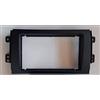 Electric House Mascherina telaio autoradio Cornice Adattatore stereo Monitor 2 doppio Din Nera compatibile per Fiat 16 Sedici Suzuki SX4 2005> MS277/ST