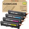 HenceBuy Cartucce toner compatibili C230 C235 per Xerox C235 C230