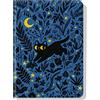NagpintS Custodia per Kindle 2014 7a generazione - Custodia per Amazon Kindle Touch 2014 (Kindle 7 7a generazione) Custodia protettiva sottile per Ereader Smart Case per modello Wp63Gw-Blue Nocturnal Cat