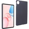 REY Cover in Gel TPU Nera per Honor Pad 10 12,1, Ultra Sottile 0,33 mm, Morbido Flessibile, Custodia Silicone