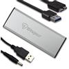 Bitsjour Custodia SSD per Apple MacBook Pro Retina 2012 inizio 2013, USB 3.0 5 Gbps, alloggiamento esterno per dischi rigidi 7+17 pin A1425 EMC 2557/2672 e A1398 EMC 2512/2673