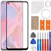 swark Set di riparazione per display in vetro frontale compatibile con Oppo A74 con set di attrezzi