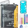 Aousavo BM5U batteria di ricambio compatibile con Redmi Note 13 Pro + 5G Redmi Note 13 Pro Plus telefono batteria