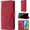 CaseGla Cover per Huawei P30 Lite, Rosso