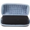 Zhixteu Custodia Rigida per JBL Flip 7, Altoparlante Portatile Bluetooth Impermeabile Borsa di Stoccaggio Protettivo Compatto, 21 x 10 x 9cm (Blu)