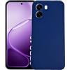 KEJI Cover per OPPO A6x / A6k 5G/4G Custodia in TPU, Morbido Custodia Cover Slim Anti Scivolo Custodia Protezione Posteriore Cover Antiurto per OPPO A6x / A6k 5G/4G (blu)