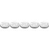 RENATA Set di 5 batterie a bottone argento ossido 362 / SR721 SW 0% mercurio
