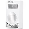 Horett Amplificatore Telefonico Suoneria Aiuto Luce Stroboscopica Campanello Forte 70 DB per Non Udenti Telefono Fisso Montaggio a Parete Senza Batteria