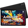 Gleeso Tablet 11,5 Pollici｜Android Tablet con Octa-Core, 30GB RAM 1TB TF, 2000*1920 2K Android Tablet con Sblocco Facciale, Widevine L1, Bluetooth 5.4 / WiFi 5G, 13MP Fotocamera, Tablet PC OTG - Nero