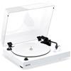 Fluance RT85 Reference High Fidelity Vinyl Turntable Record Player with Ortofon 2M Blue Cartridge, Acrylic Platter, Speed Control Motor High Mass MDF Wood Plinth Vibration Isolation Feet - Piano White