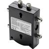 Klanata Amplificatore di segnale per antenna TV bidirezionale con 2 ingressi e 4 uscite - Booster e splitter con distribuzione a basso rumore per uso interno con percorso inverso e