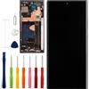 Vvsialeek Display LCD di ricambio compatibile con Samsung Galaxy Note 20 Ultra LCD Touch Screen con funzione di impronte digitali Toolkit