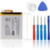 SwarKing Batteria di ricambio compatibile con Sony Xperia XA F3111, F3113, F3115 e Sony Xperia E5 F3311, F3313, C1604 LIS1618ERPC con toolkit