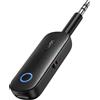 UGREEN CM403-80893B Trasmettitore audio Bluetooth 5.0 adattatore wireless per trasmettitore e ricevitore Bluetooth per streaming musicale wireless con chiamate in vivavoce, nero