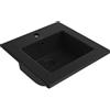 Mexen Lavandino da bagno con vasca singola Sofia - nero opaco - 22157085