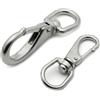 Osculati Moschettone Girevole 94 mm Inox AISI 316 - Moschettone per Fiocco a Occhio Chiuso