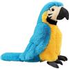 LAARNT 27 cm, morbido e confortevole, pappagallo, peluche a forma di pappagallo, per ragazze, ragazzi e bambini