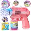 Bombble Pistola automatica per bolle di sapone, macchina per bolle di sapone, 10000 bolle/minuto con soluzione per bolle di sapone da 130 ml, regalo per bambini/compleanni/feste, Bubble Gun Machine