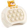 TNEDFOD Pop It Elettronico Toy, Popit Elettrico, Digipop Gioco Quick Push Fidget Toys Gioco di Spinta Veloce per Adulti, Giocattolo di Spinta Veloce con Luci