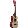 Lwaviwer Chitarra Acustica nel Tiglio 25 Pollici 6 Corde Piccola Chitarra Piccola con Chitarra Pick Corde per Bambini Regalo per Bambini Principiante