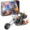 LEGO Marvel Mech e Moto di Ghost Rider, Giochi per Bambini, Bambine, Ragazzi e Ragazze da 7 Anni in su, Giocattolo con Action Figure Snodabile di Supereroe, Idea Regalo di Compleanno 76245