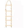 AKSXU Accessorio per gnomi, scala in miniatura, 4,5 x 18 cm, per porta gnomo, decorazione natalizia e casa delle bambole 1/12, accessorio fai da te in miniatura