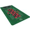 Bullets Playing Cards, Tappetino da Roulette da 180 x 90 cm, Tappetino da Gioco Da Tavolo per il vero Feeling da Casinò